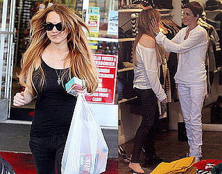 Photos of Lindsay Lohan Shopping With Samantha Ronson