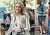 Photos of Blake Lively, Leighton Meester, and Ed Westwick Filming Gossip Girl, Talking About Catfight Scene