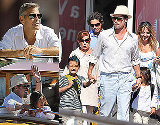 Brad, Mad, Pax, and George Descend on Venice Film Festival!