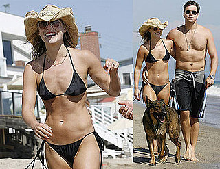 Photos of Ali Larter in a Bikini With Shirtless Boyfriend Hayes MacArthur on Malibu Beach
