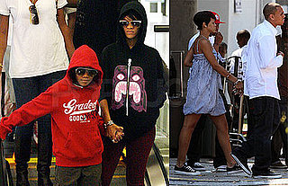 Photos of Rihanna and Chris Brown Holding Hands