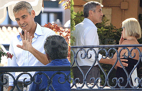 Photos of George Clooney in Venice