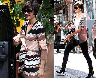 Photos of Katie Holmes Rehearsing All My Sons; Tom Cruise Calls Suri "Charming"