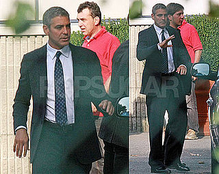 George Clooney Is Flying High in Formal Wear