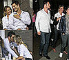 Photos of Cameron Diaz and Paul Sculfor Cuddling and Kissing at the US Open in NYC