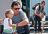Photos of Gavin Rossdale and Kingston Rossdale at Farmers Market