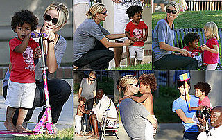 Photos of Heidi Klum With Kids, Project Runway Season 6 Delayed Until January 2009