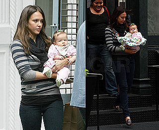 Photos of Jessica Alba with Her Daughter Honor Marie in NYC