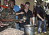 Photos of Matt Damon and Wyclef Jean in Haiti