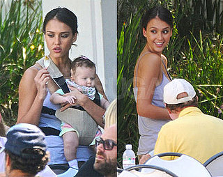 Photos of Jessica Alba and Baby Honor Marie Warren in Los Angeles