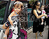Photos of Salma Hayek and Valentina in Seville