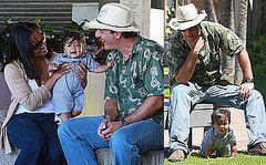 Photos of Chris Noth and Baby Orion in Maui Photos of Chris Noth and Baby Orion in Maui
