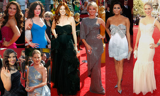 Ladies on the Red Carpet at the 2008 Emmys Ladies on the Red Carpet at the 2008 Emmys