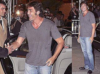 Javier Greets the San Sebastian Flashes Smiling