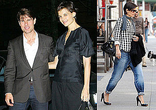 Photos of Katie Holmes and Tom Cruise After Katie's All My Sons Broadway Debut
