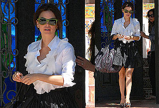 Rachel Bilson Is Ruffled Up and Ready for Work