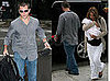 Photos of Matt Damon and Luciana Barroso Leaving Miami