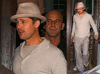 Photos of Brad Pitt and Diane Kruger Meeting with the Inglorious Bastard Cast in Germany