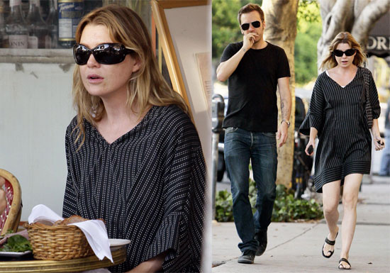 Ellen Pompeo at Lunch