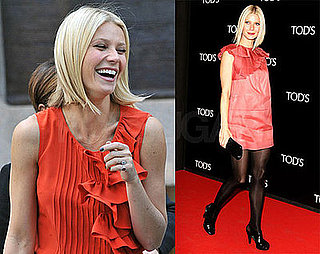 Photos of Gwyneth Paltrow Promoting Tod's in Milan