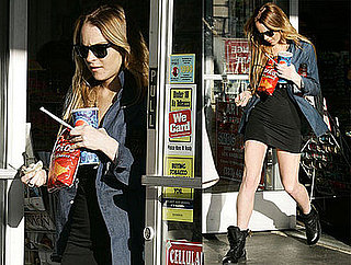 Photos of Lindsay Lohan Buying Doritos in LA
