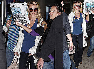 Photos of Britney Spears arriving at LAX