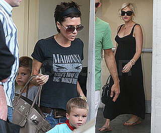 Victoria, Gwen, and Their Boys Let the Creative Juices Flow