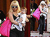 Photos of Christina Aguilera with Max Bratman in Brentwood
