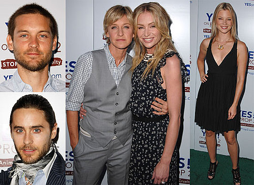 Photos of Ellen DeGeneres and Portia De Rossi Proposition 2 Party