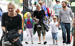 Photos of Kate Winslet and Her Kids Out in NYC