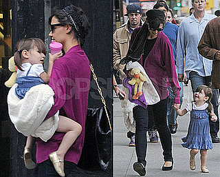 Photos of Celebrity Baby Suri Cruise With Mom Katie Holmes in NYC