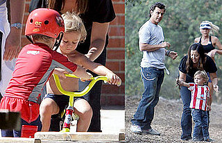Photos of Kingston Rossdale on a Playdate With Cruz Beckham in LA