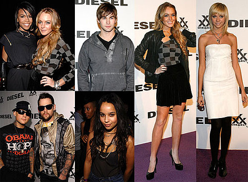 Photos from Diesel Rock & Roll Circus Party Including Pregnant MIA, Paris Hilton, Lindsay Lohan, Taylor Momsen and More