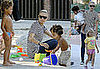 Photos of Heidi Klum with Johan, Henry and Leni in LA