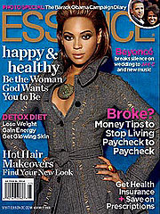 Photo of Beyonce Knowles on Essence Cover, Revealing She Married Jay-Z Photo of Beyonce Knowles on Essence Cover, Revealing She Married Jay-Z