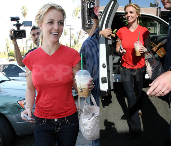 Britney Gets Her Nails Done