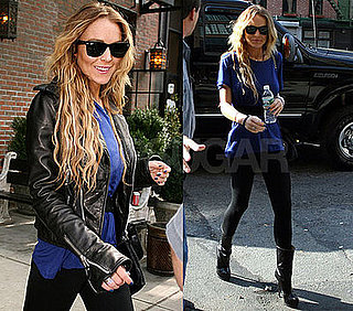 Photos of Lindsay Lohan Out and About In NYC