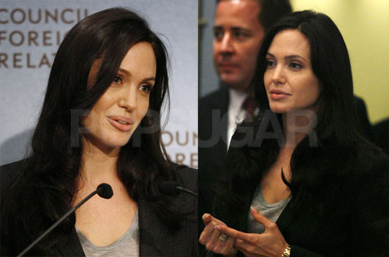 Angelina Speaking in NYC