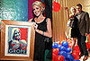 Photos of Heidi Montag and Spencer Pratt With Heidi's "Grope" Art Piece at Lights, Camera, Election Hollywood Art Event