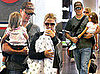Matt Damon Lands in LA With His Ladies