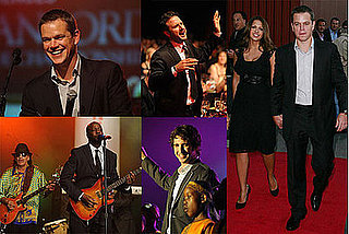 Photos of Matt Damon and Wyclef Jean and David Arquette in San Francisco