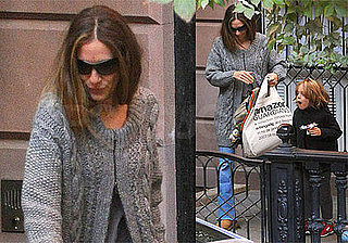 Photos of Sarah Jessica Parker and James Wilkie Broderick on the Way to School