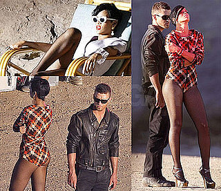 Photos of Rihanna and Justin Timberlake Shooting a Video in LA