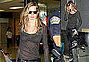 Photos of Gisele Bundchen at LAX, Amid Rumors of Engagement to Tom Brady
