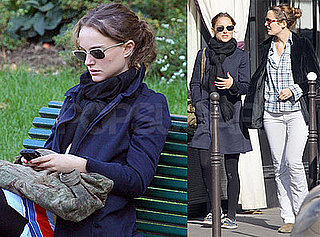 Photos of Natalie Portman Sight-Seeing in Paris