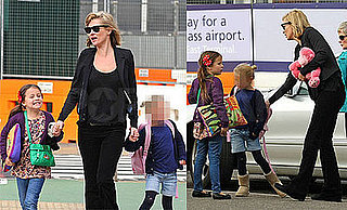Photos of Kate Moss — Who Might Be Pregnant? — in London With Daughter Lila