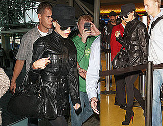 Photos of Victoria Beckham Not Wearing Pants at LAX