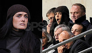 Photos of Salma Hayek and Francois-Henri Pinault in Rennes, France