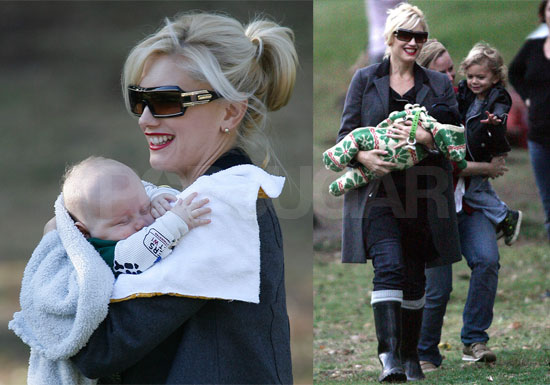Gwen, Zuma and Kingston Rossdale
