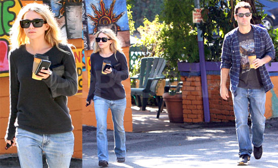 Ashley Olsen Gets Coffee